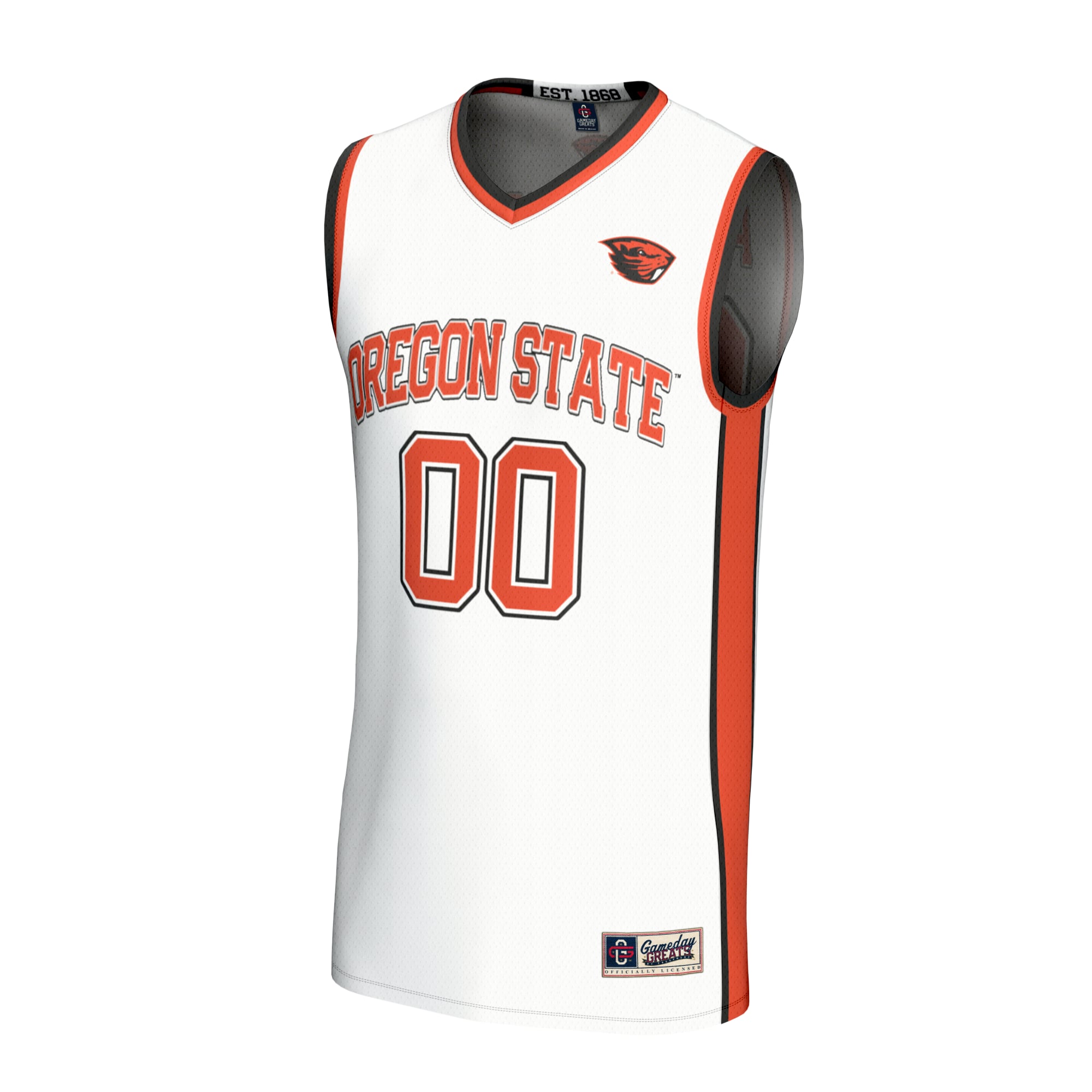 Oregon State Beavers GameDay Greats Youth Lightweight Collegiate Men's Basketball NIL Pick-A-Player Fashion Jersey - White