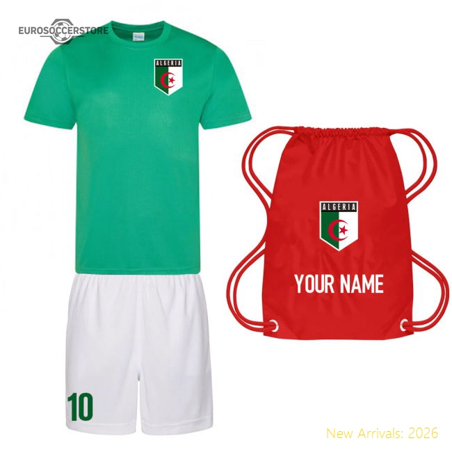 Elite Personalised Algeria National Team Training Kit Package