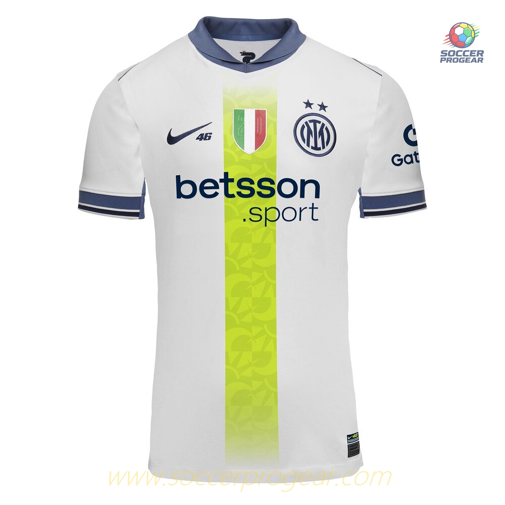 Inter Milan Away Youth Football Kit Soccer Football Shirt 2024-2025 Season Special Edition VR46