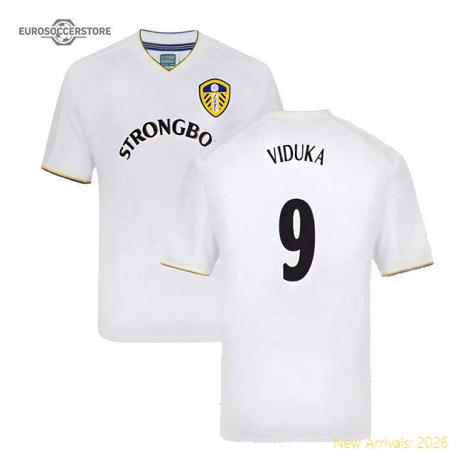 Exceptional Leeds United 2001 Retro Shirt (viduka 9) - Collectors Item
