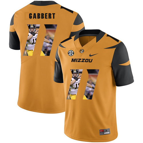 Men's None Gold 2024 high quality Blaine Gabbert #11 college football