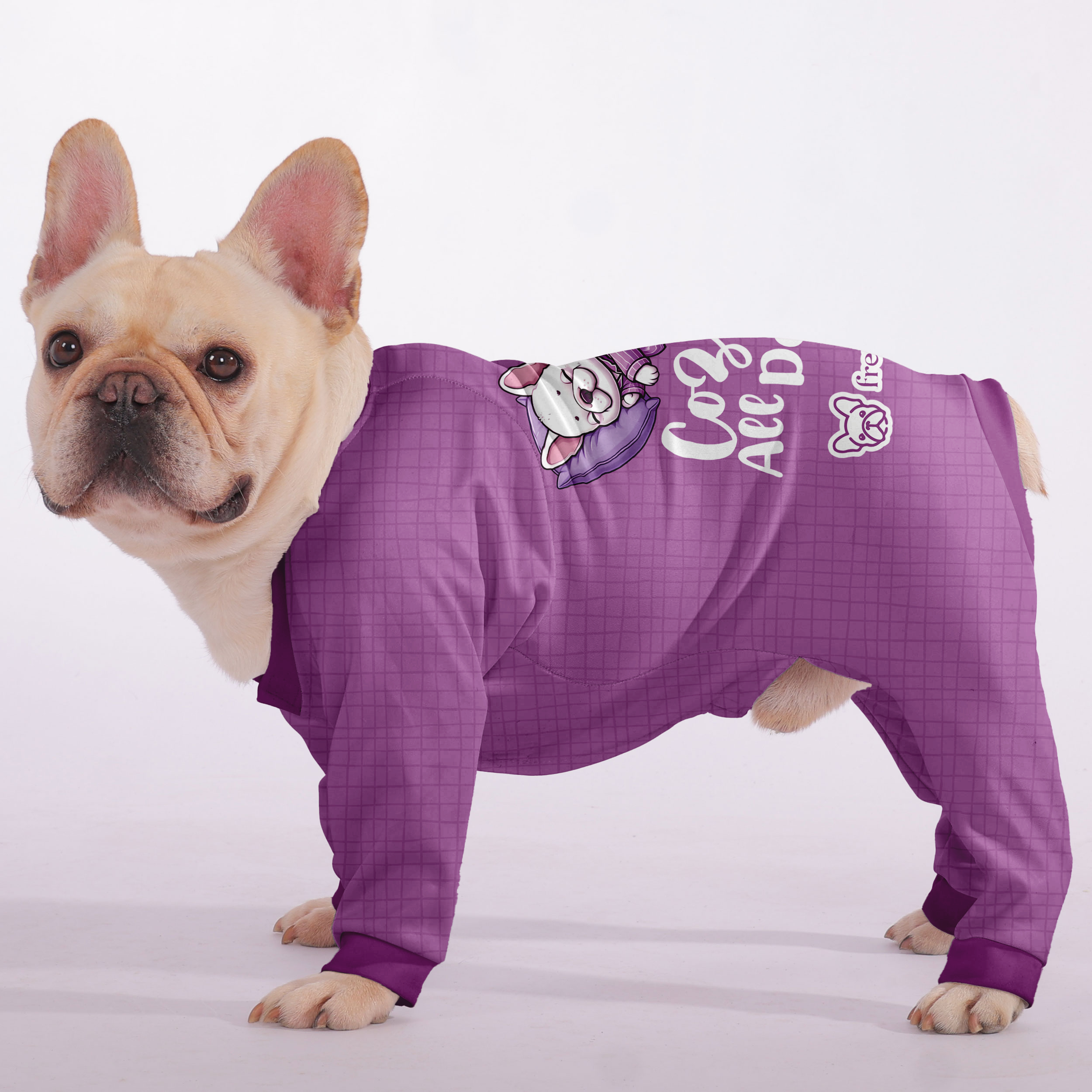Durable Frenchie Pajamas – Ultra-soft, Cozy, & Adorably Stylish Pet Gear