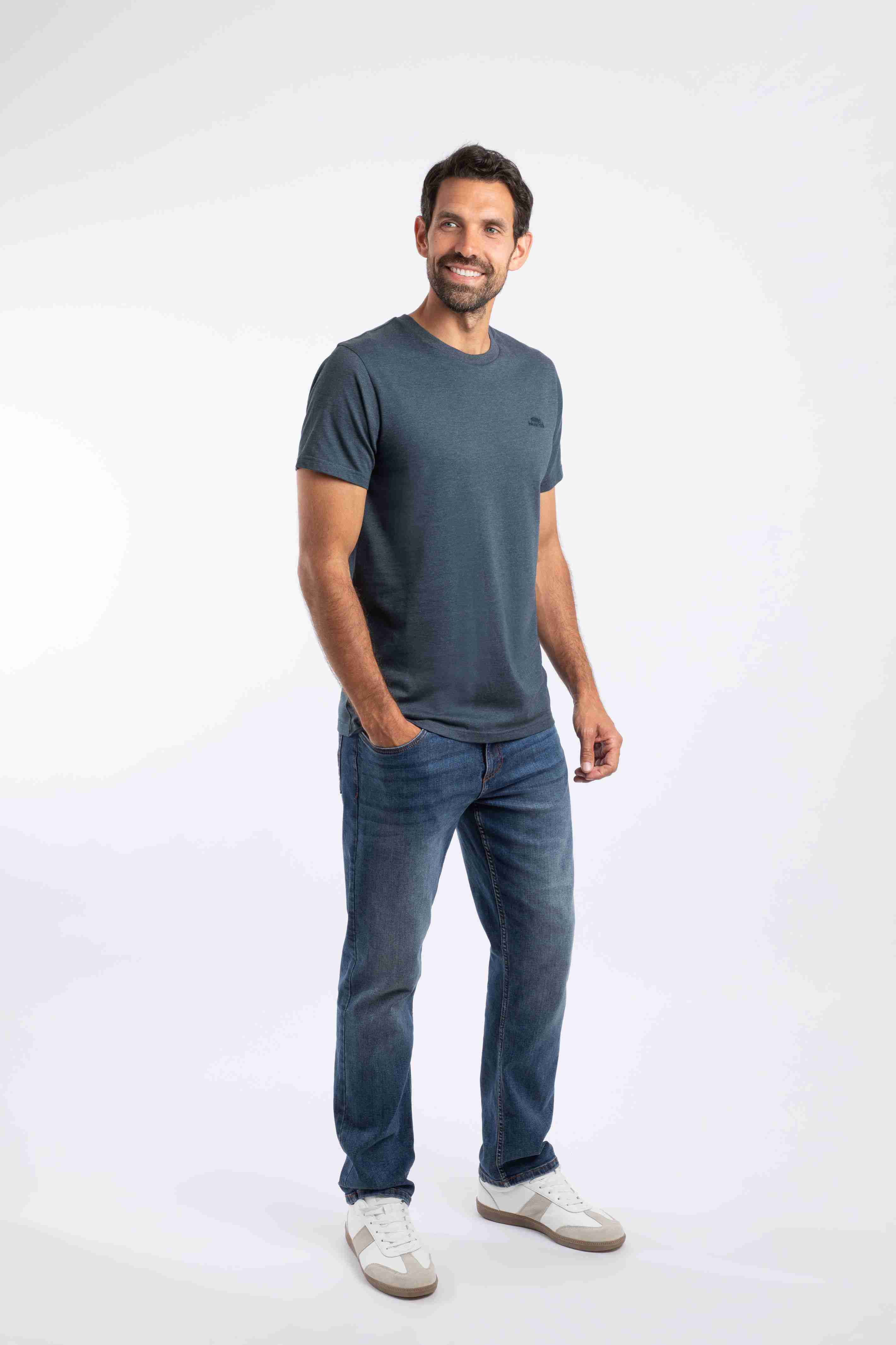Hooked Branded T-Shirt Navy