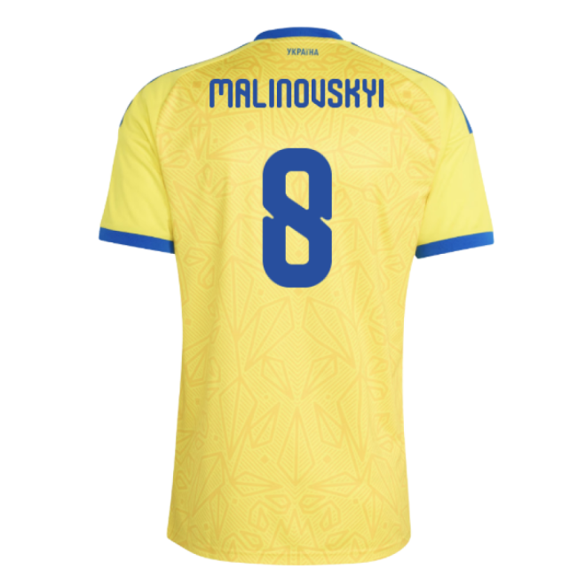 Original Premium 2026-2027 Ukraine Home Shirt (Malinovskyi 8)