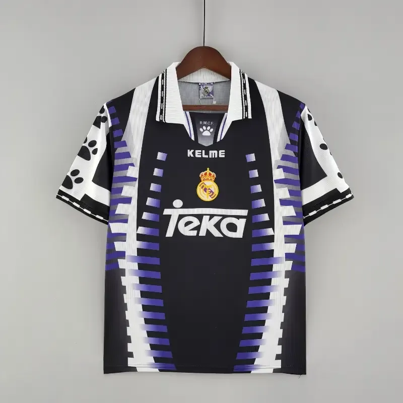 Cheap 1997-1998 Real Madrid Third retro kit