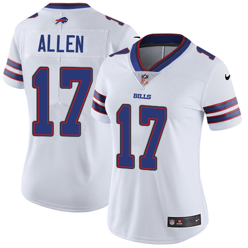 NFL BUF Bills #17 Josh Allen Limited White Jersey - Fan Favorite