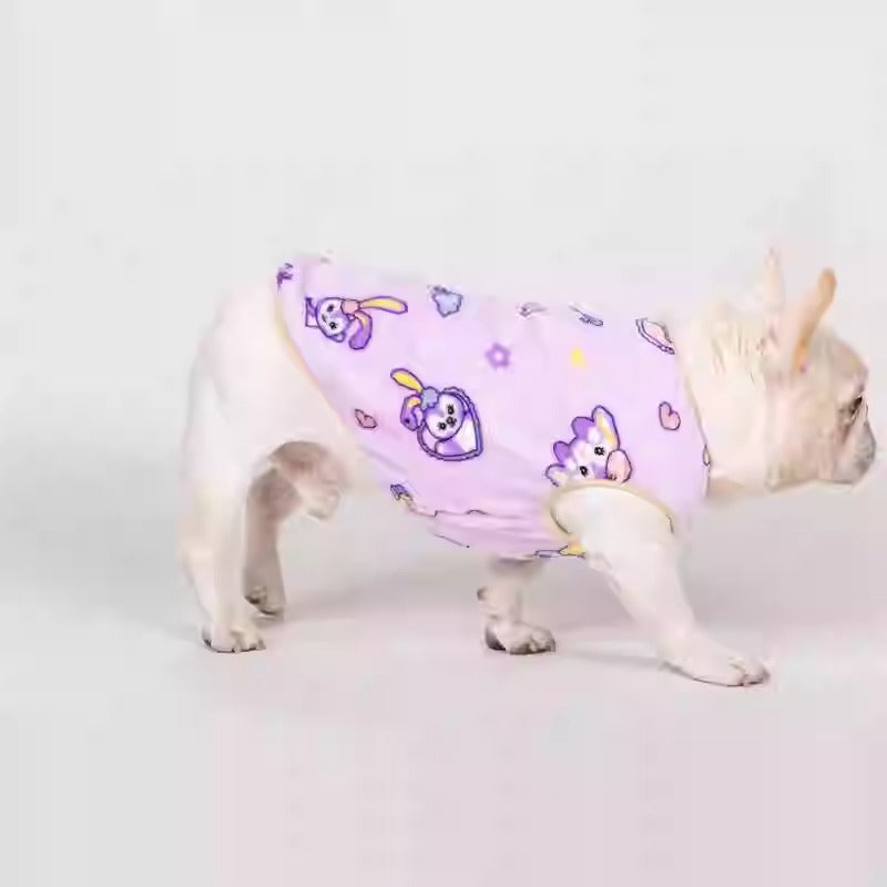 Premium Snuggly Cozy Frenchie Fleece Pullover - Thick Winter Pet Vest...
