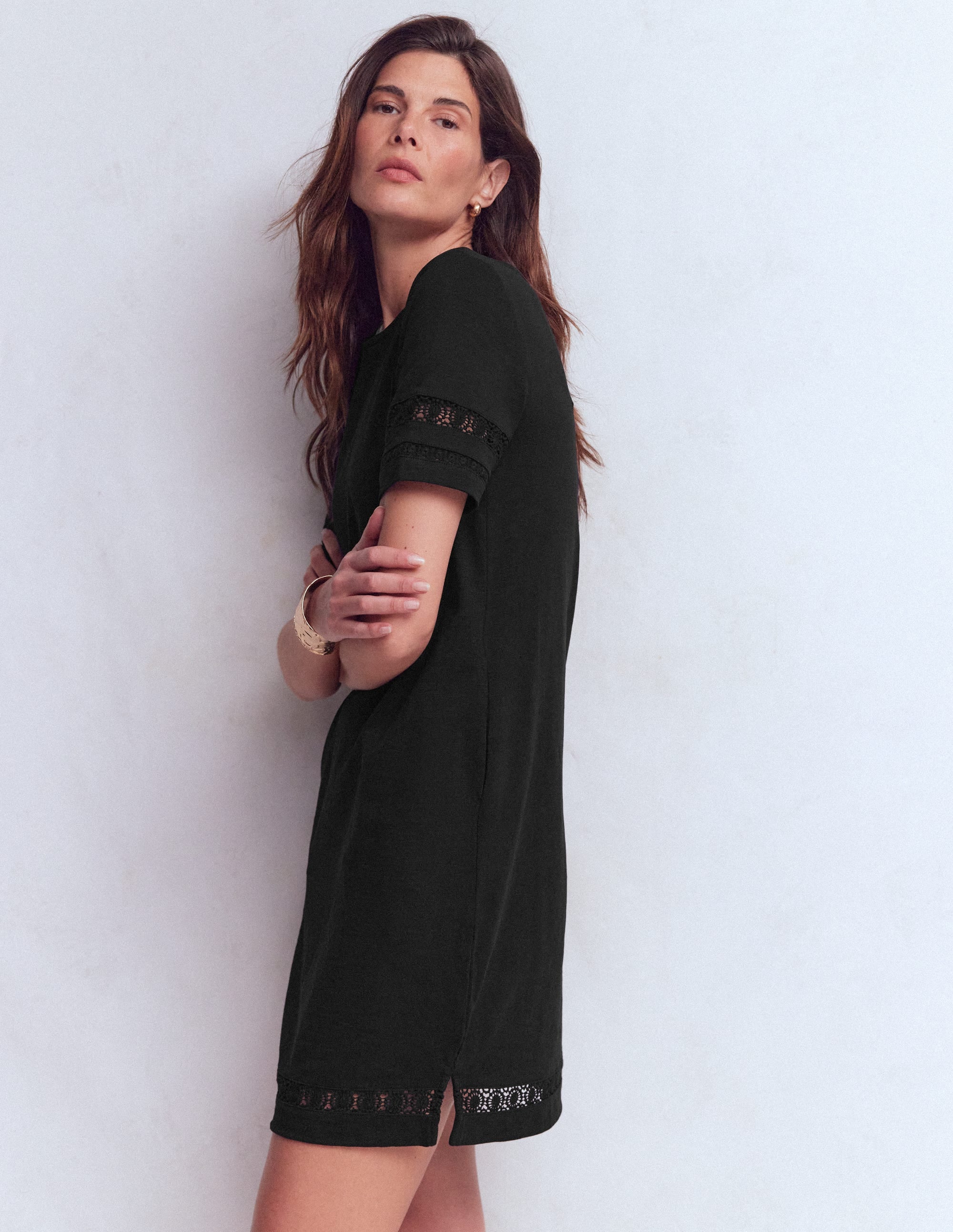 Hattie Jersey T-shirt Dress