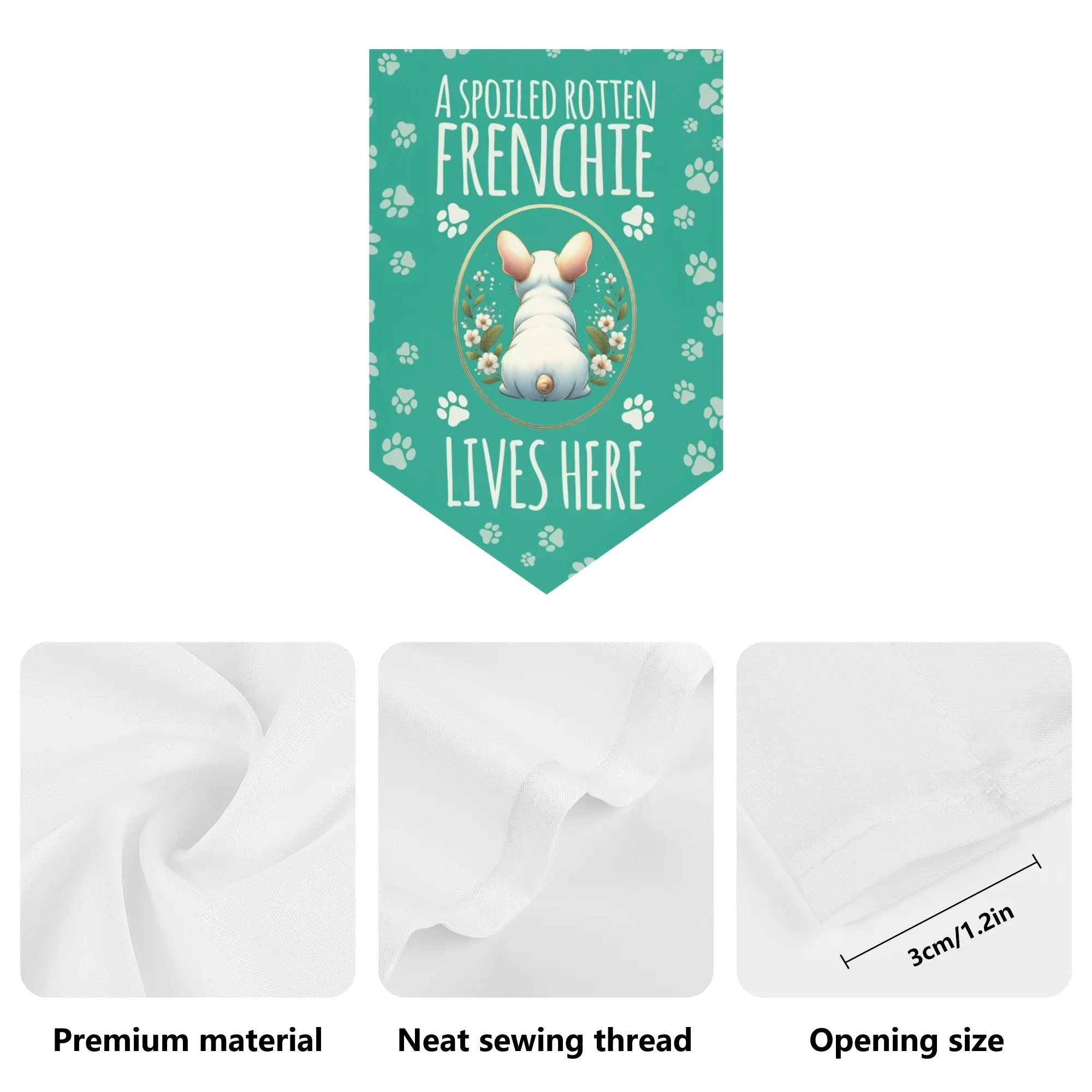 Hank - Breed-specific Garden Flag Banner Paw Protection