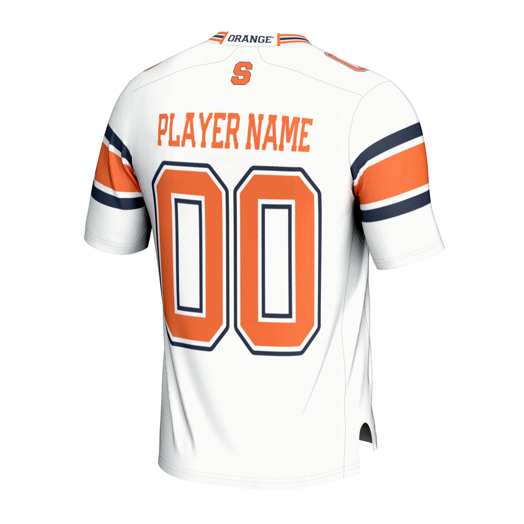 Syracuse Orange GameDay Greats Unisex NIL Pick-A-Player Lightweight Collegiate Football Fashion Jersey - White