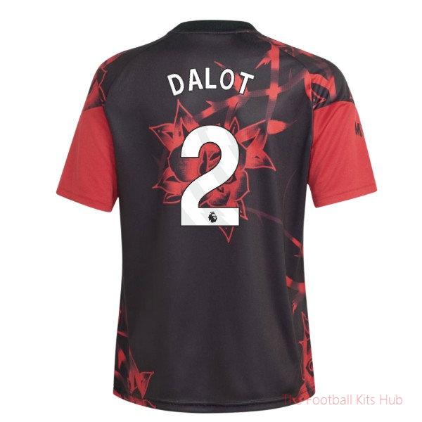 Man Utd 2026-2027 Home Pre-Match Shirt (Kids) (Dalot 2)