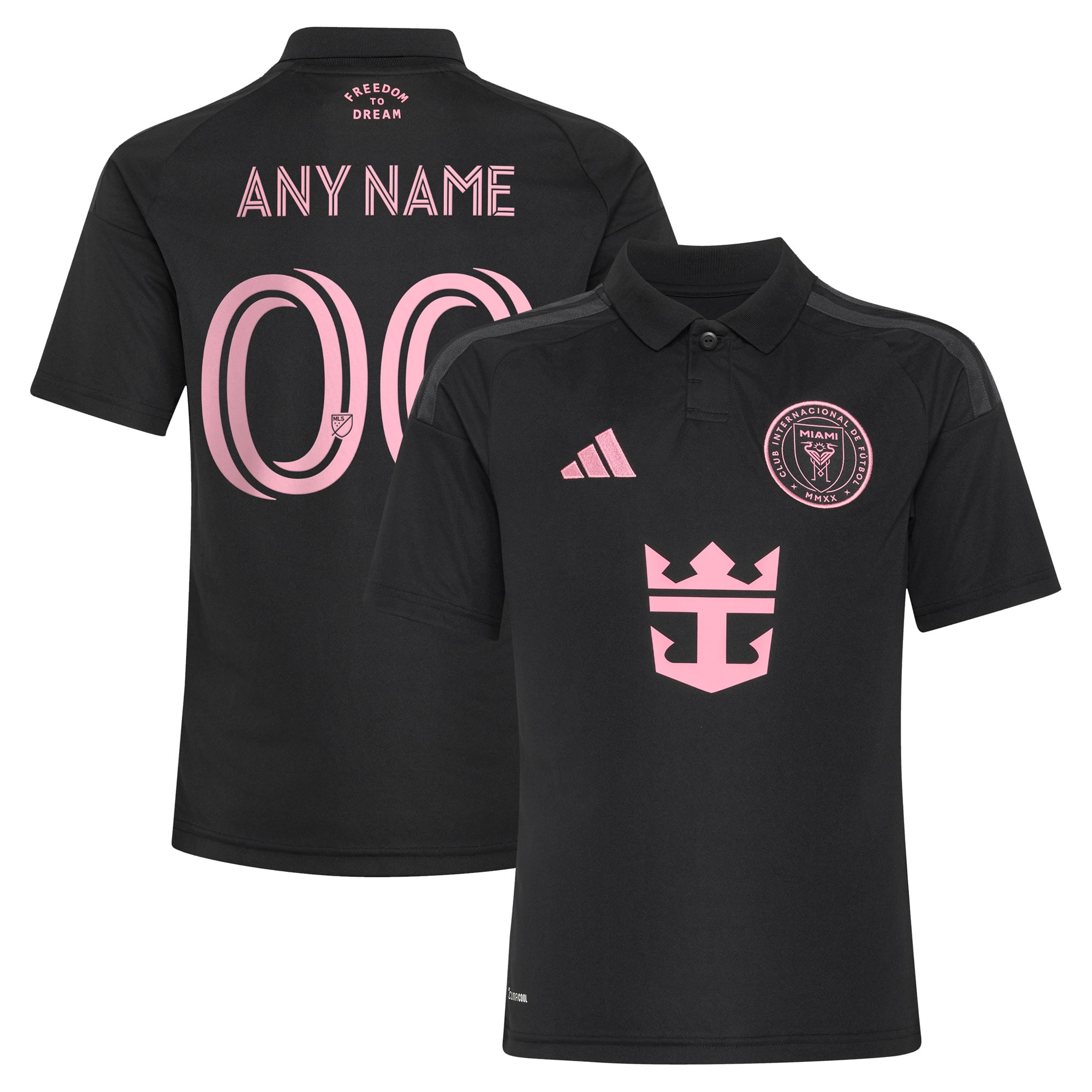 [LK] Inter Miami CF Youth 2026 Presagio Replica Custom Jersey - Black