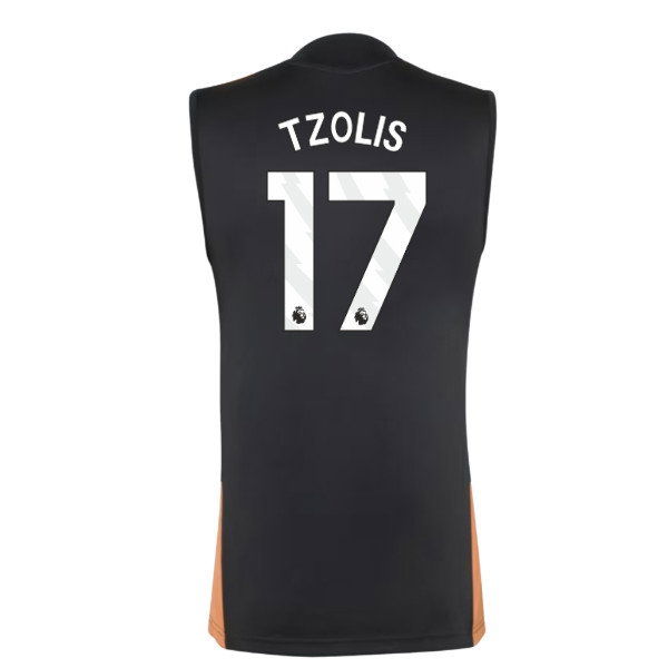[DDJ] 2026 2027 Arsenal Sleeveless Training Kit (Black) (Tzolis 17)