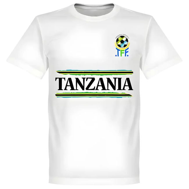 Top-Tier Championship Tanzania Team T-Shirt - White Fan-Favorite