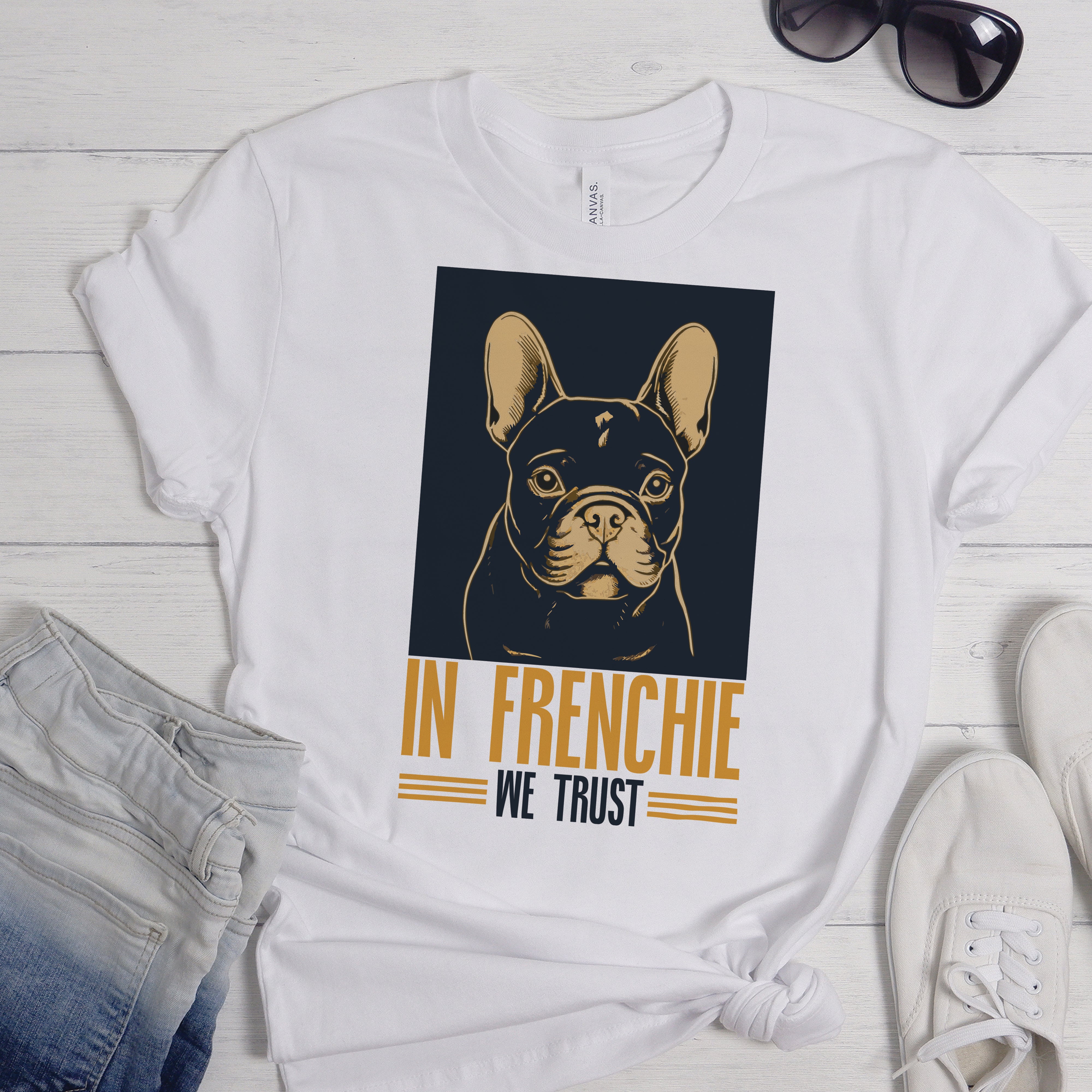 French Bulldog French Bulldog Elegance Unisex T Shirt Frenchie Pet Item