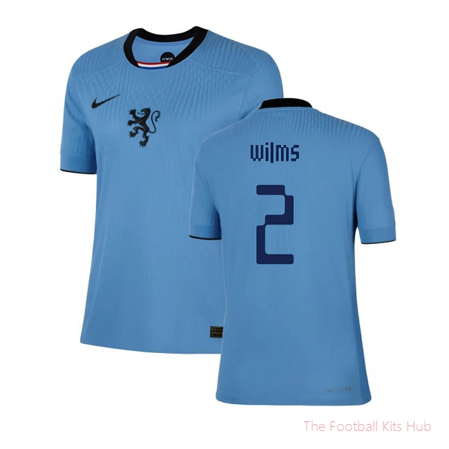 2025-2026 Netherlands Womens Team Away Shirt (Ladies) (Wilms 2)