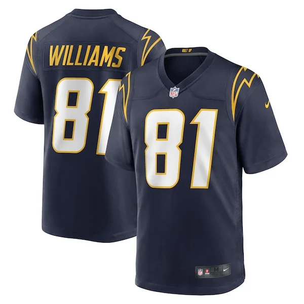None Mike Williams Game Jersey - Navy | NFL Player Jersey | NFL Footba