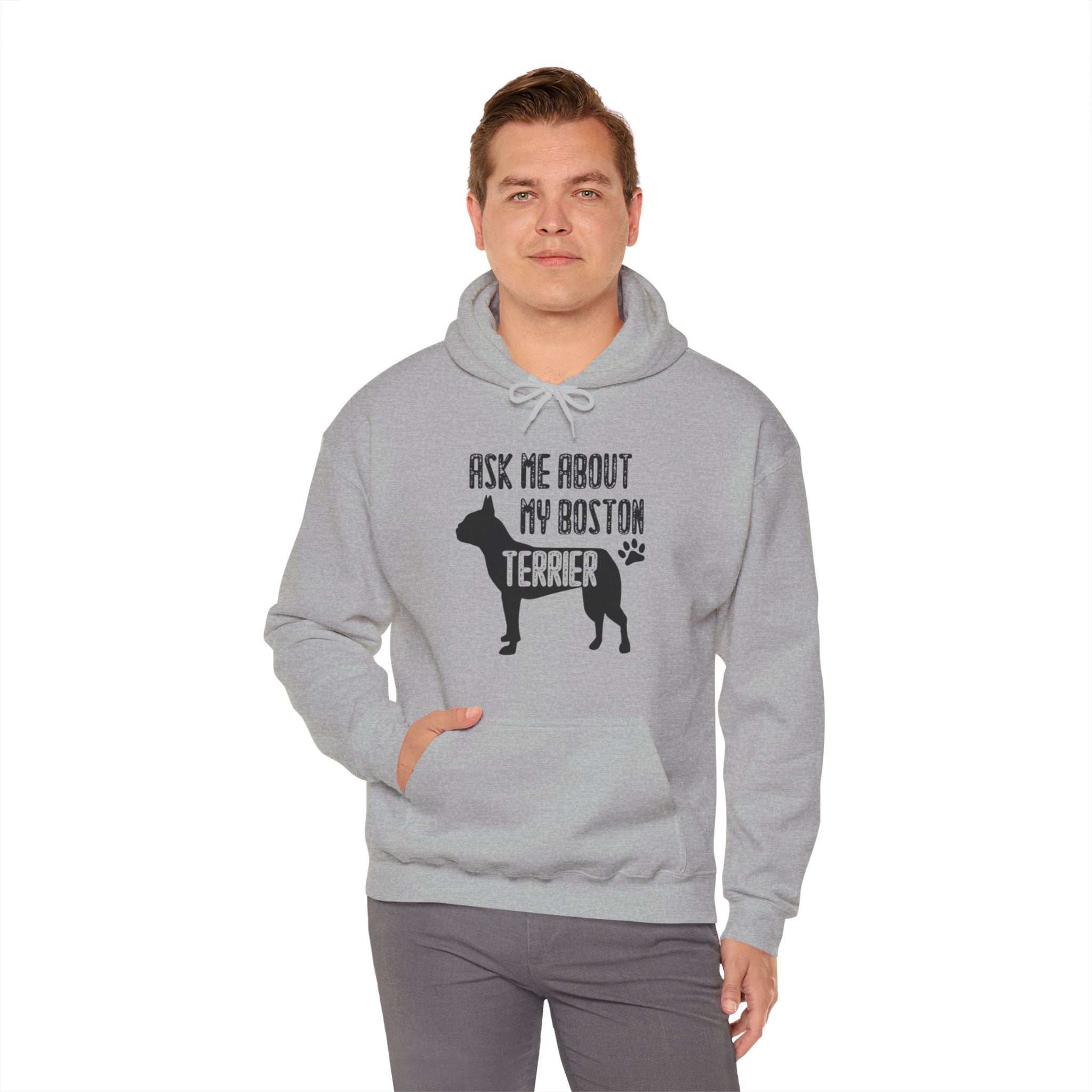 Rosa - Unisex Hoodie for Boston Terrier lovers