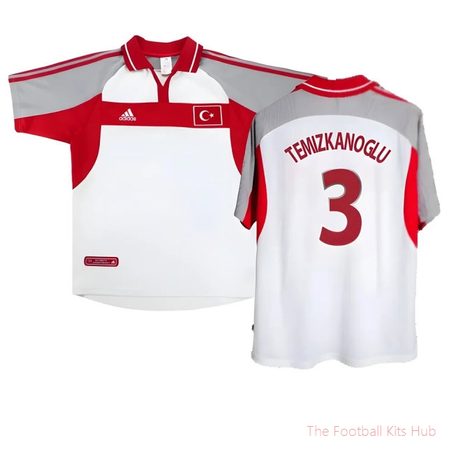 Turkey 2000-02 Away Shirt ((Excellent) S) (Temizkanoglu 3)