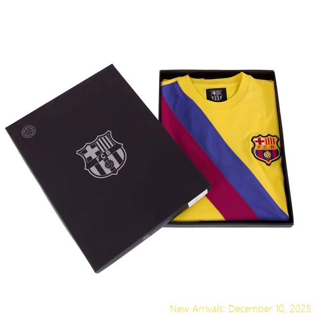 FC Barcelona Barca Premium Quality Away 1974 - 75 Retro Football Shirt