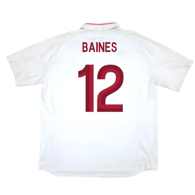 England 2012-13 Home Shirt (Good) (Baines 12)