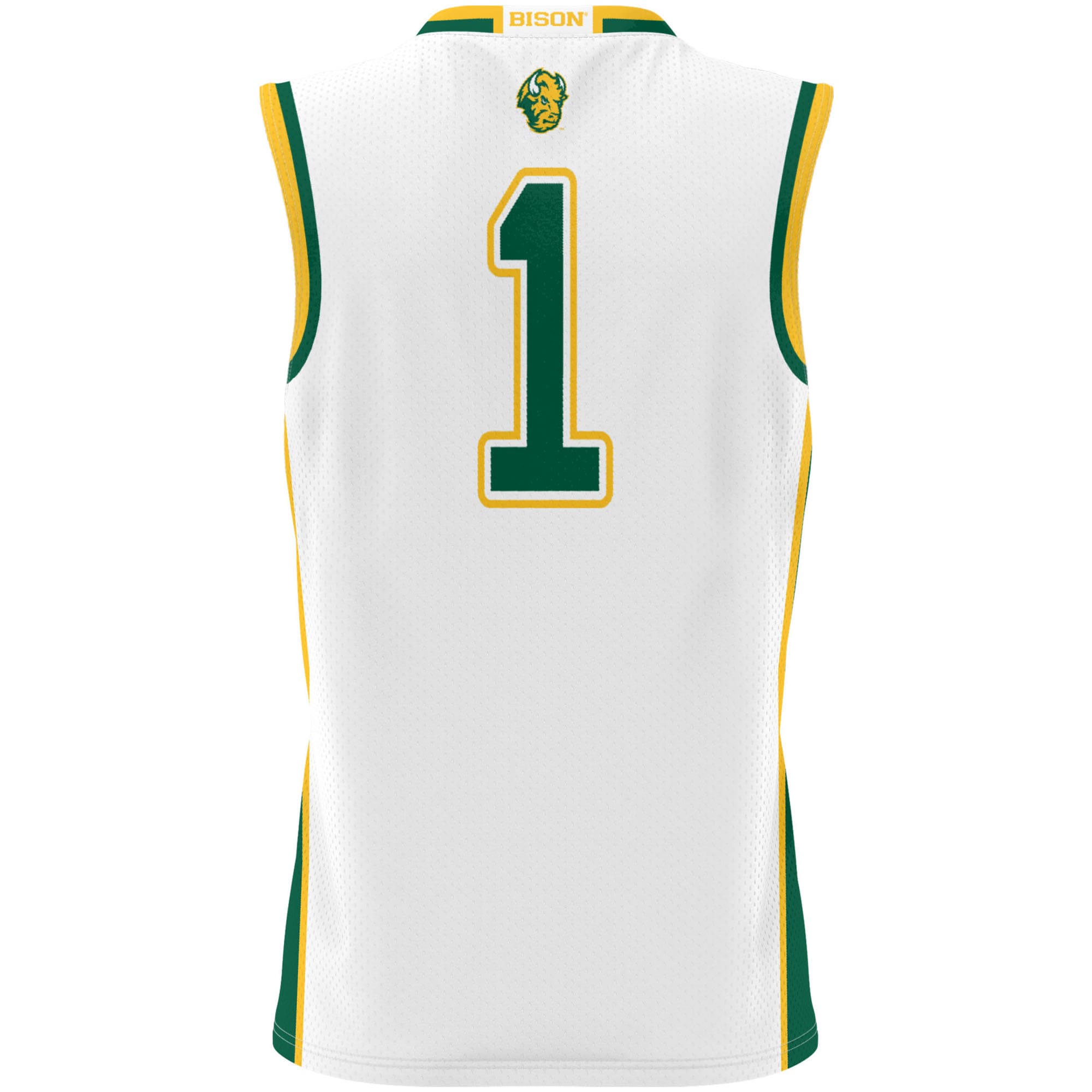 [NJP] NDSU Bison GameDay Greats Unisex Lightweight Basketball Jersey - White