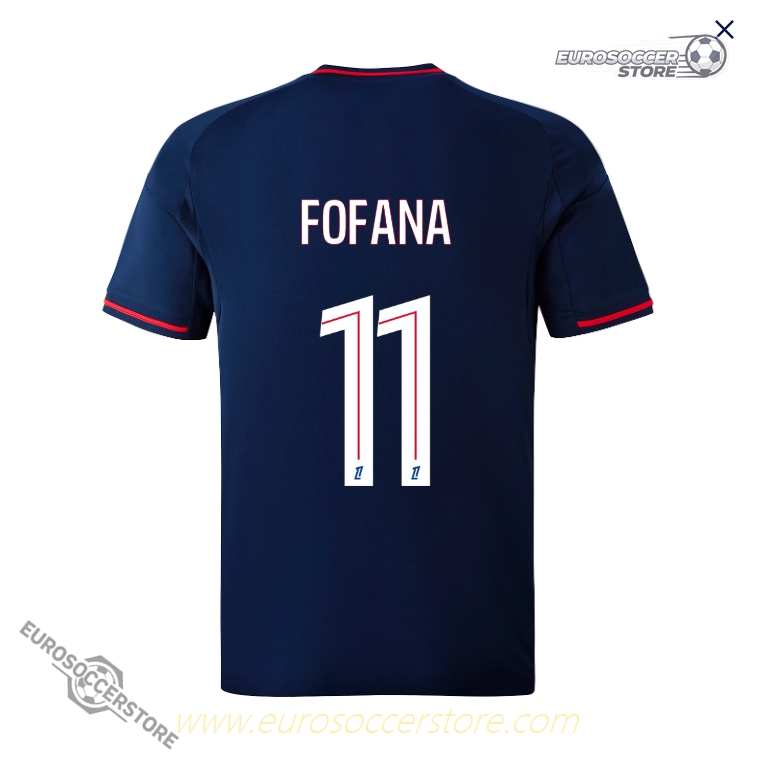 Olympique Lyonnais Lyon 25-26 Season Away Jersey with FOFANA 11 Printing
