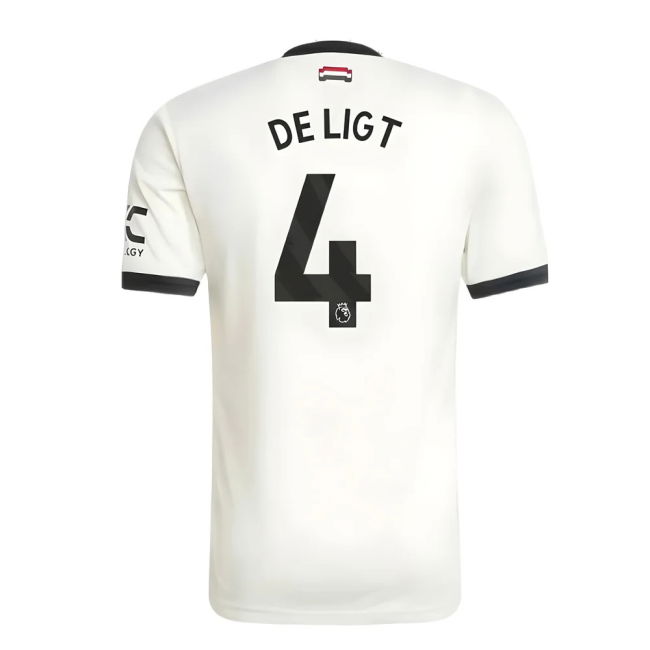 Authentic Design Football Man Utd Authentic Third Shirt De Ligt #4...