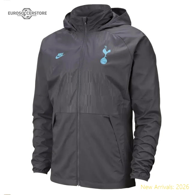 Official 2019-2020 Tottenham Nike Allweather Jacket (grey) - Premium