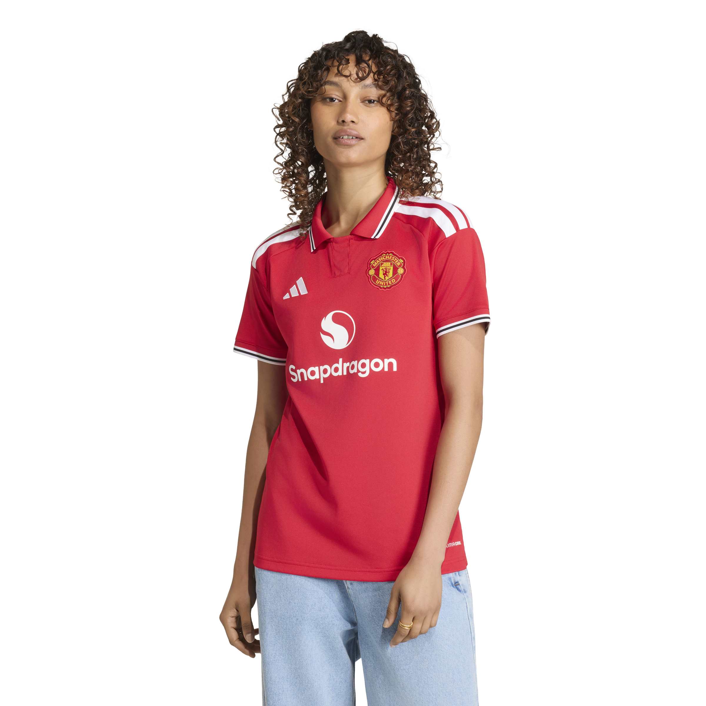 [SJH] Youth Manchester United Women's 2026/27 Home Replica Jersey - Red