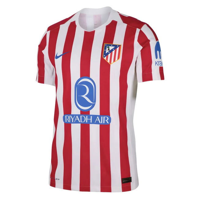 Atletico Madrid Official 2025-2026 Home Soccer Jersey - High