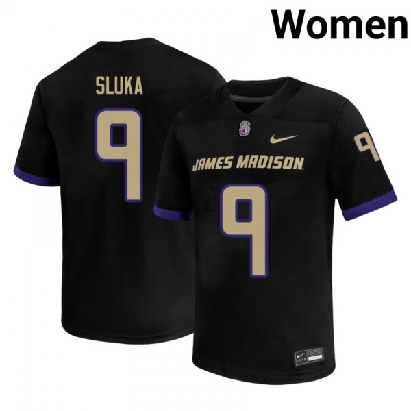 Women NCAA Team #9 Matthew Sluka Pro Series Jersey - Best