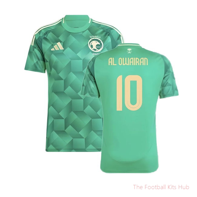 2024-2025 Saudi Arabia Home Shirt (Kids) (Al Owairan 10)