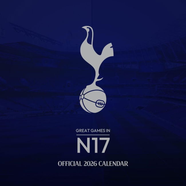 Durable Material True Spurs Tottenham Hotspur Fc Calendar Diary Mus...
