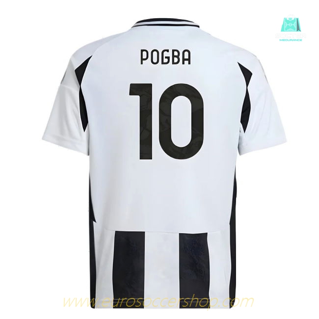 2024-2025 Juventus Home Shirt (Kids) (Pogba 10)
