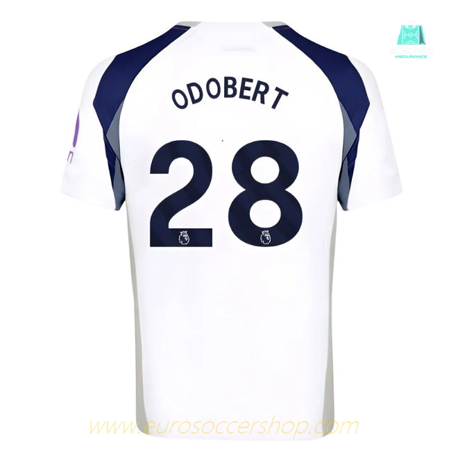 2025-2026 Tottenham Hotspur Home Shirt (Odobert 28)