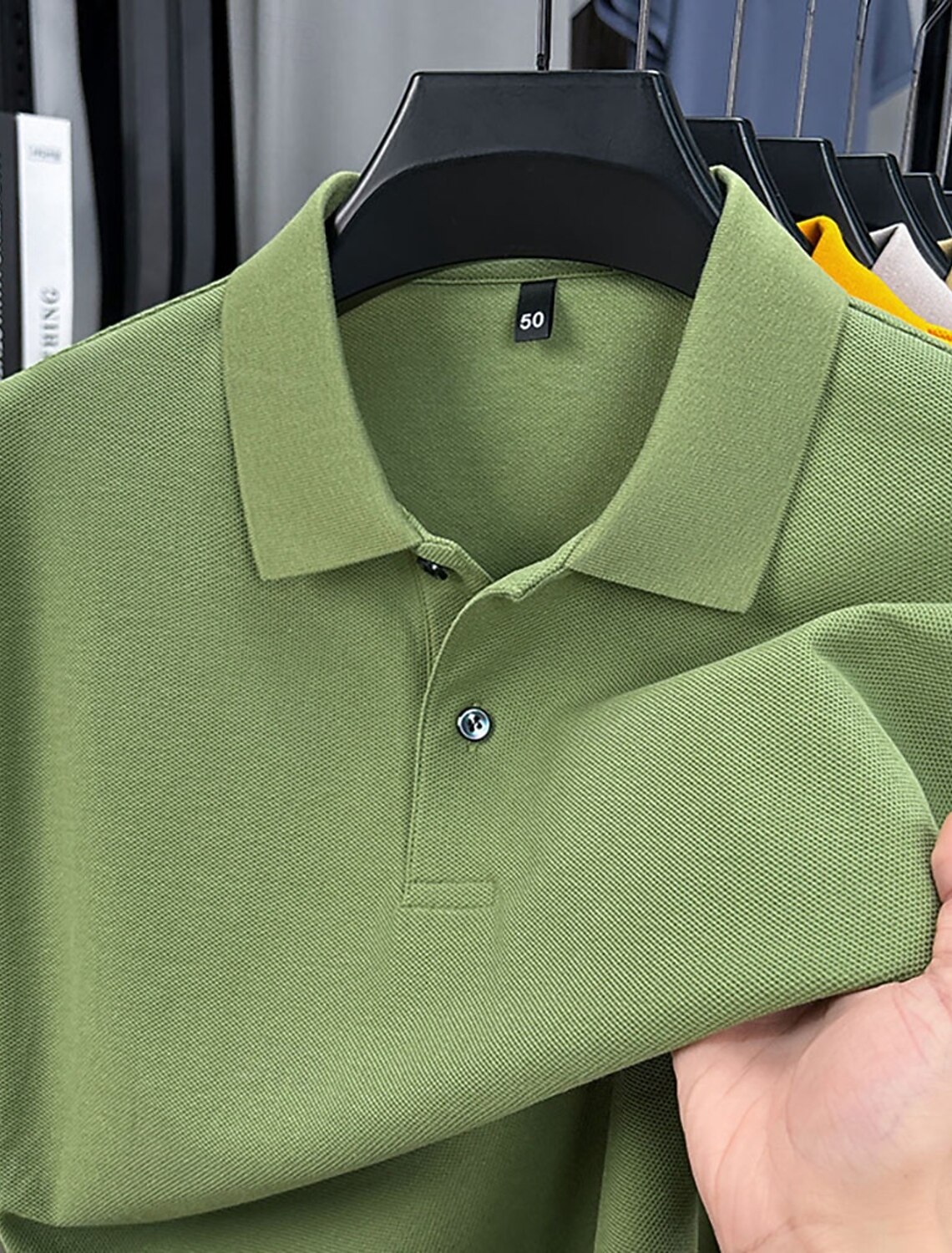 Men's Polo Shirts Casual Vacation Lapel Short Sleeve Fashion Modern