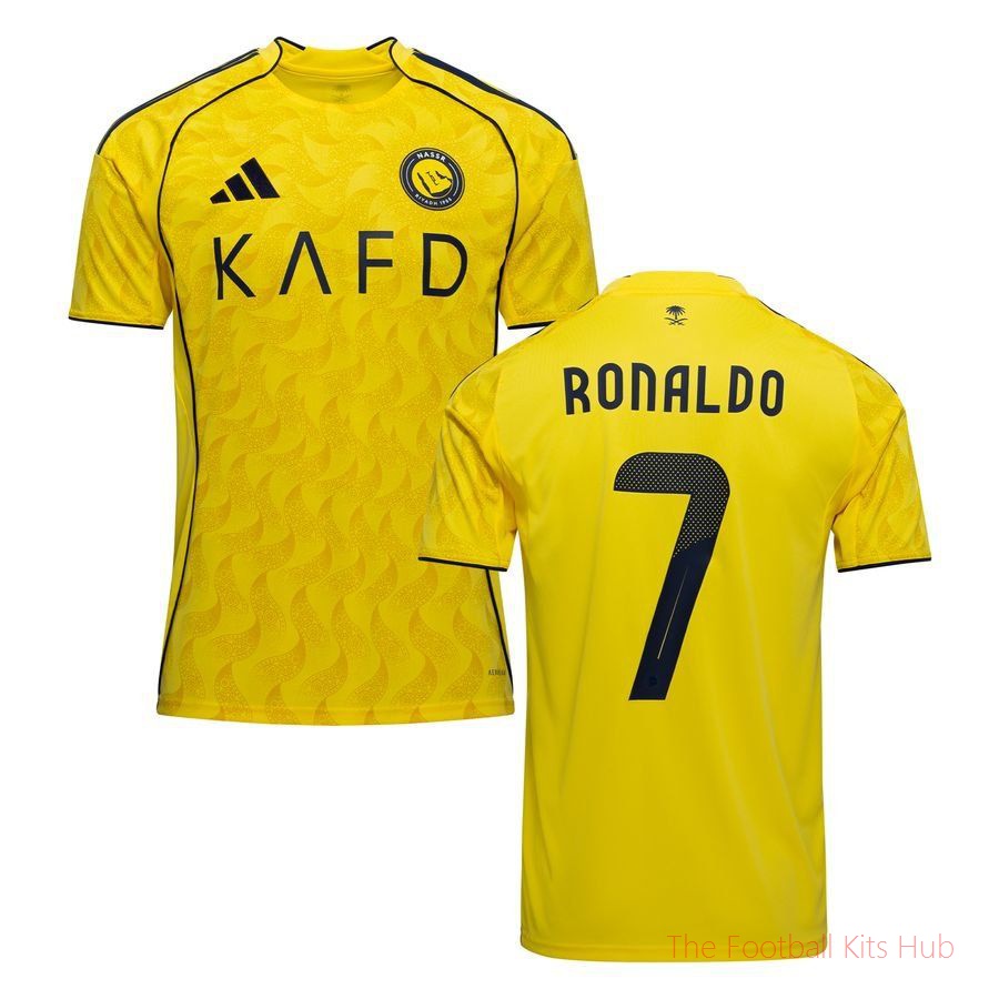 Al Nassr Home Shirt 2025/26 RONALDO 7 Kids