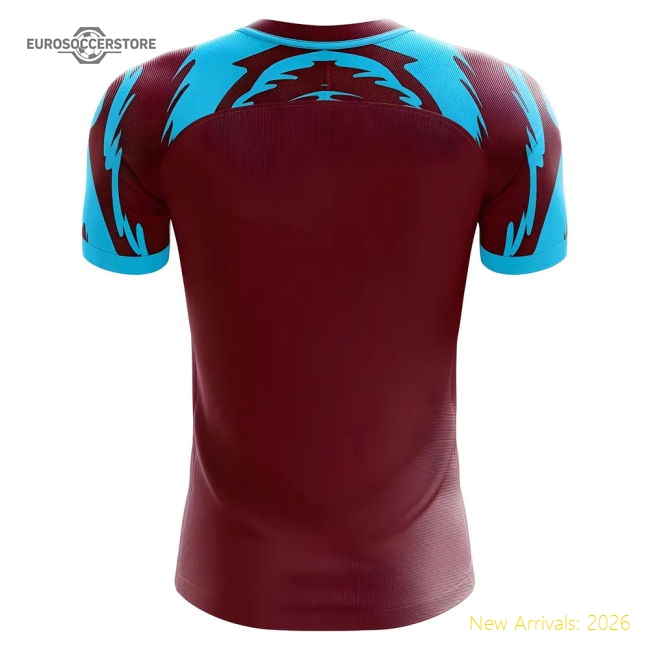 Authentic 2025-2026 West Ham Home Concept Football Shirt - Womens