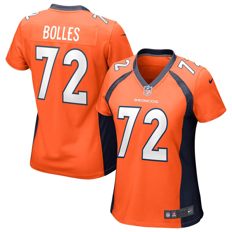 None Garett Bolles DEN Broncos Legendary Durable Jersey Game Day Wear
