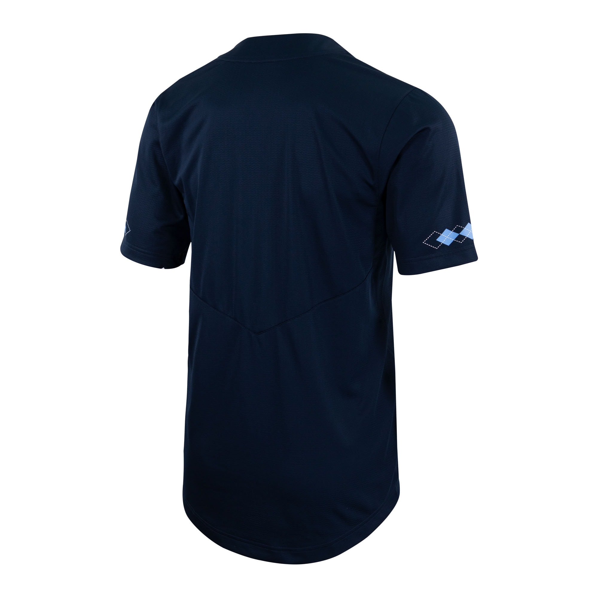 [NJP] North Carolina Tar Heels Two-Button Replica Baseball Jersey - Navy