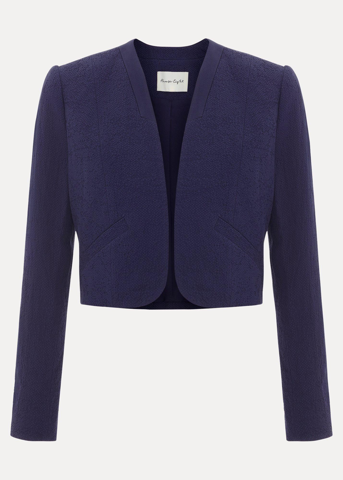 Olivia Textured Short Jacket