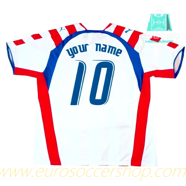 2006-2007 Paraguay Home Football Shirt (Custom)
