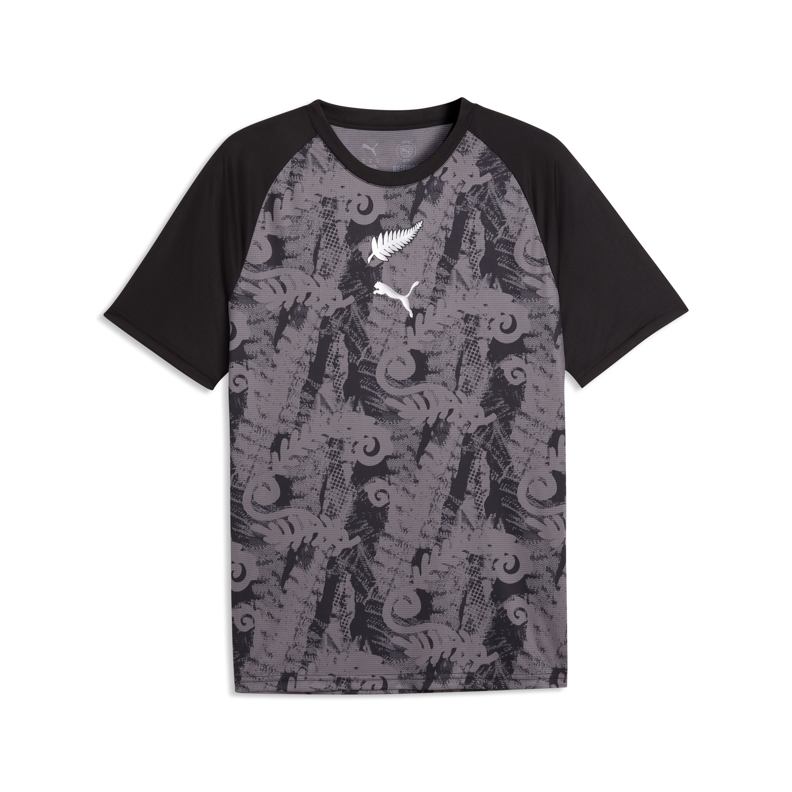 [SJH] New Zealand National Team 2026 Pre-Match Jersey Top - Black
