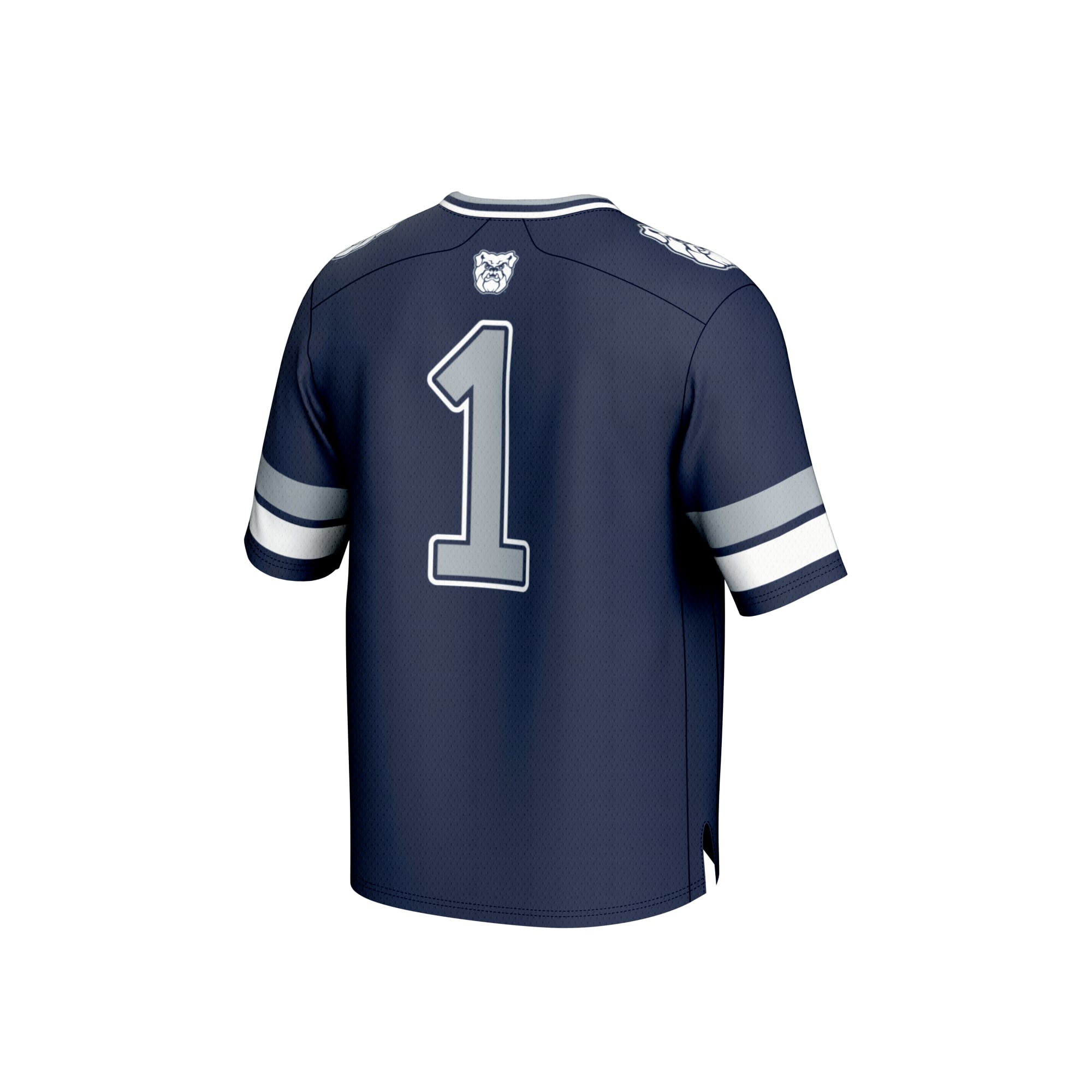 #1 Navy Butler Bulldogs Lightweight Collegiate Football Fashion Jersey