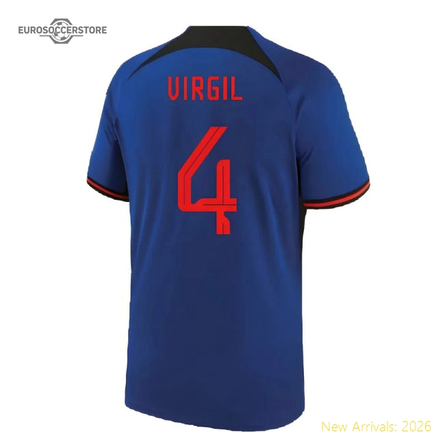 2022-2023 Holland Away Shirt (VIRGIL 4)