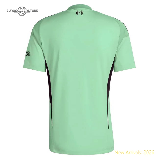 Premium 2025-2026 Liverpool Home Goalkeeper Shirt (glory Mint) - Kids