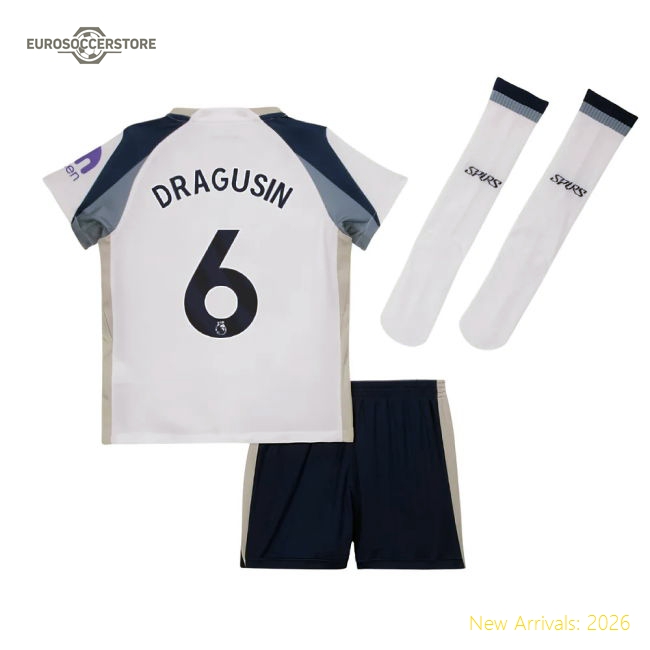Tottenham Hotspur Children 2025 Home Jersey Shirt Football Fan Supporter Game Day Football Fan Gear