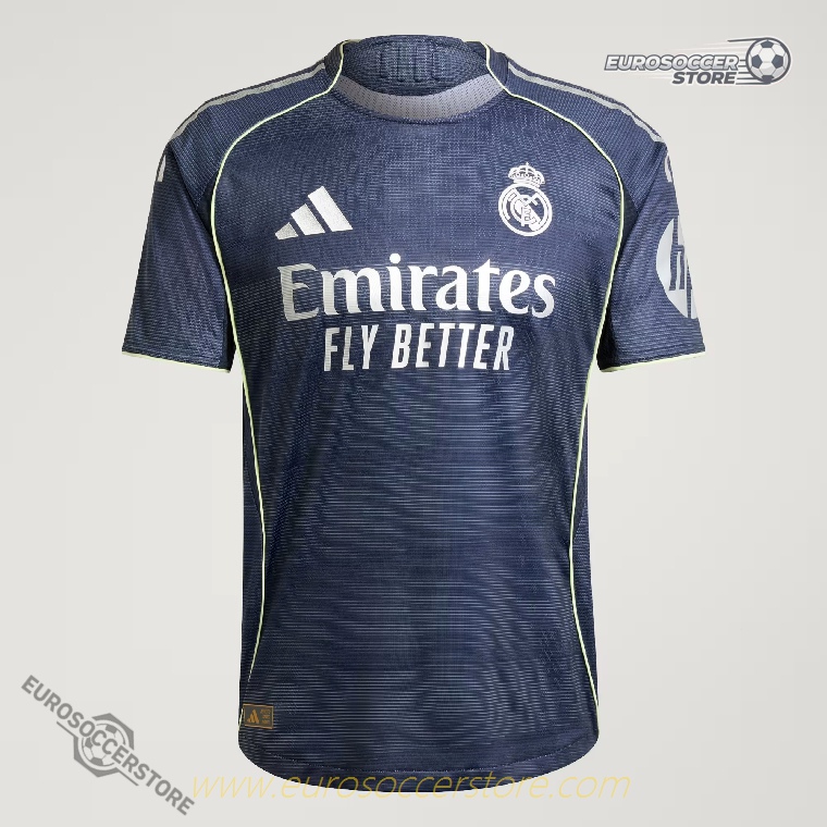 Real Madrid Away MBAPPÉ 10 Football Jersey 25-26 Season (Player Edition)
