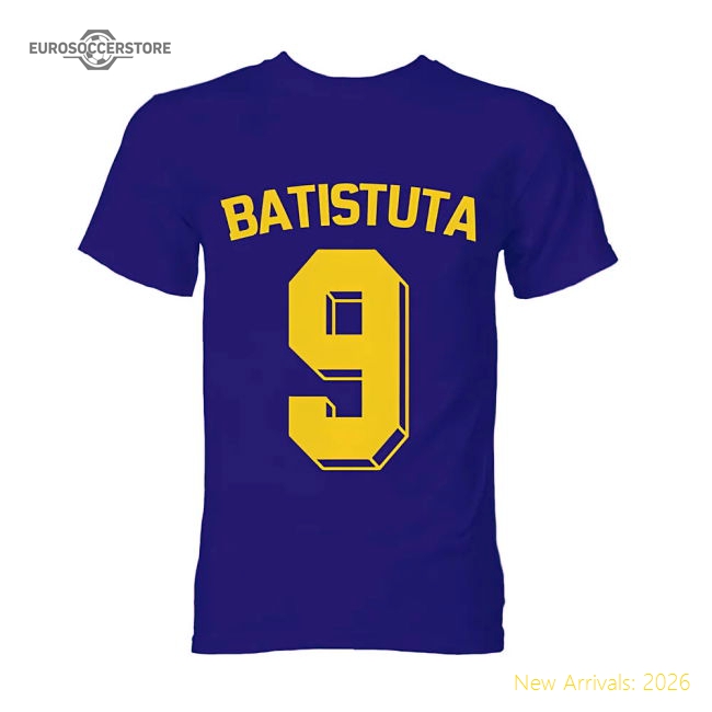 Official Gabriel Batistuta Fiorentina Hero T-Shirt (Purple)
